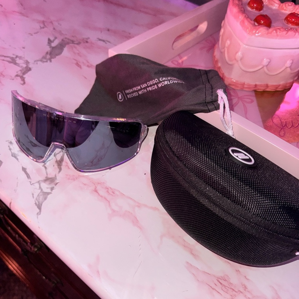 Blenders “Eclipse” Gloss Crystal Clear Polarized … - image 1